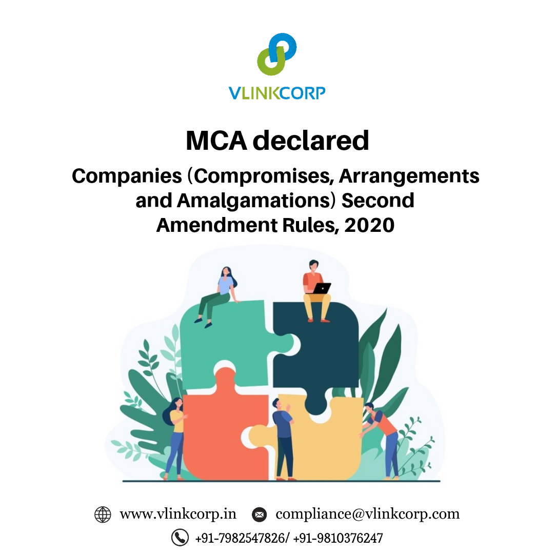 MCA declared Companies (Compromises, Arrangements and Amalgamations) Second Amendment Rules, 2020